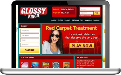Glossy bingo casino review